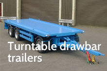 Photography of Turntable drawbar trailers